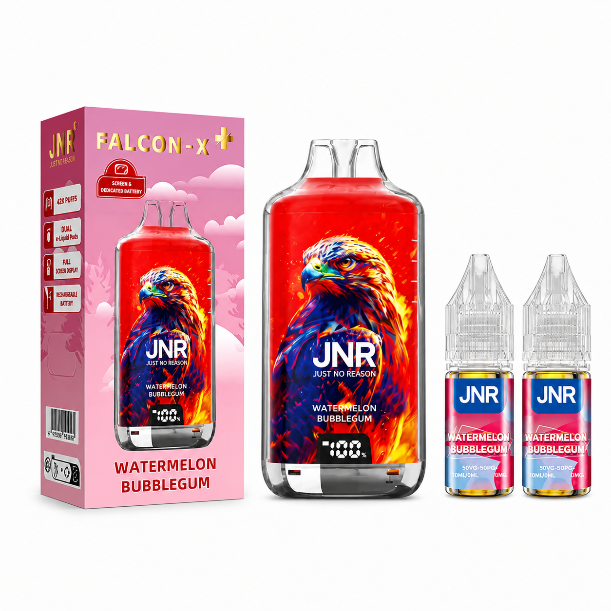 Puff JNR Falcon-X 28K - Pastèque Chewing-gum- SuperMarchand